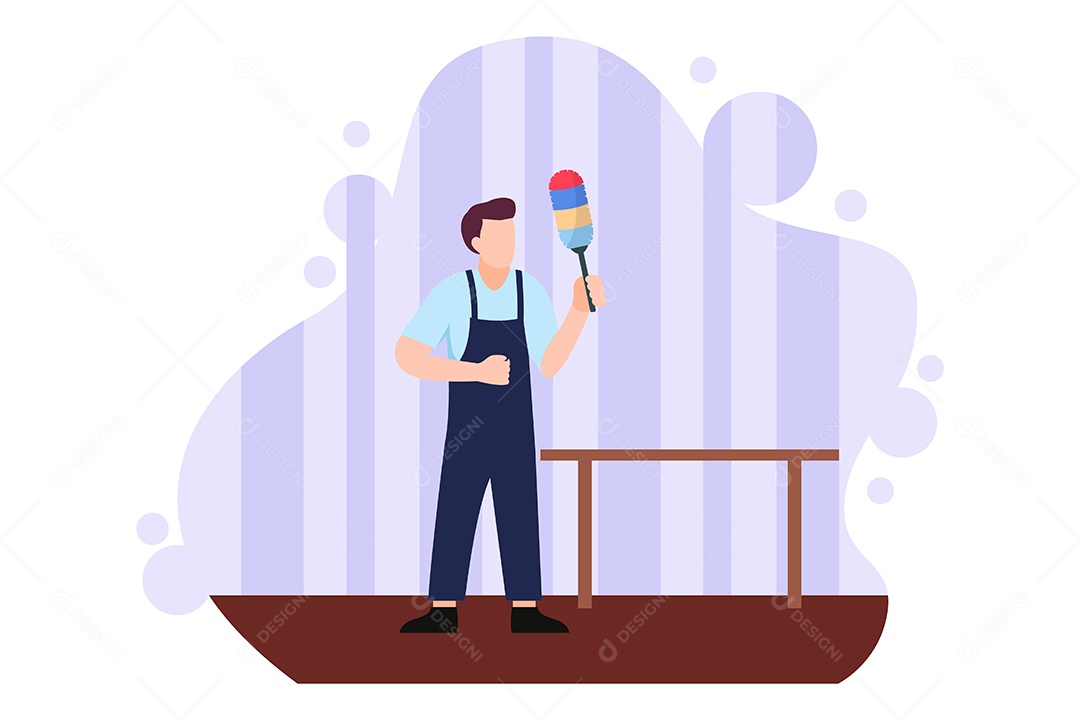 Ilustração do Dia do Trabalho Vetor EPS