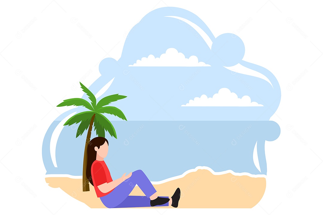 Ilustração do Viagem de Fim de Semana Vetor EPS