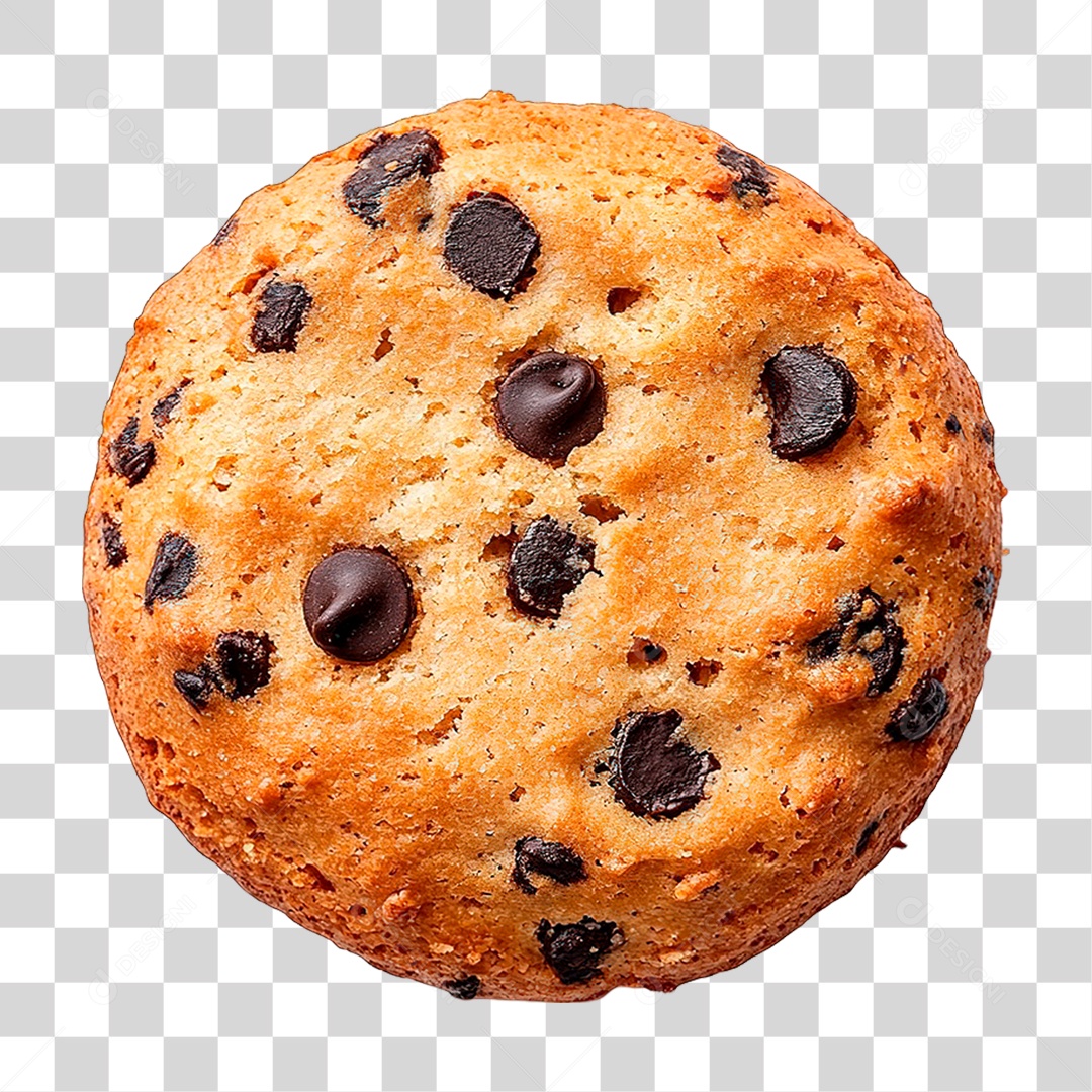 Elemento 3D Biscoito PNG Transparente