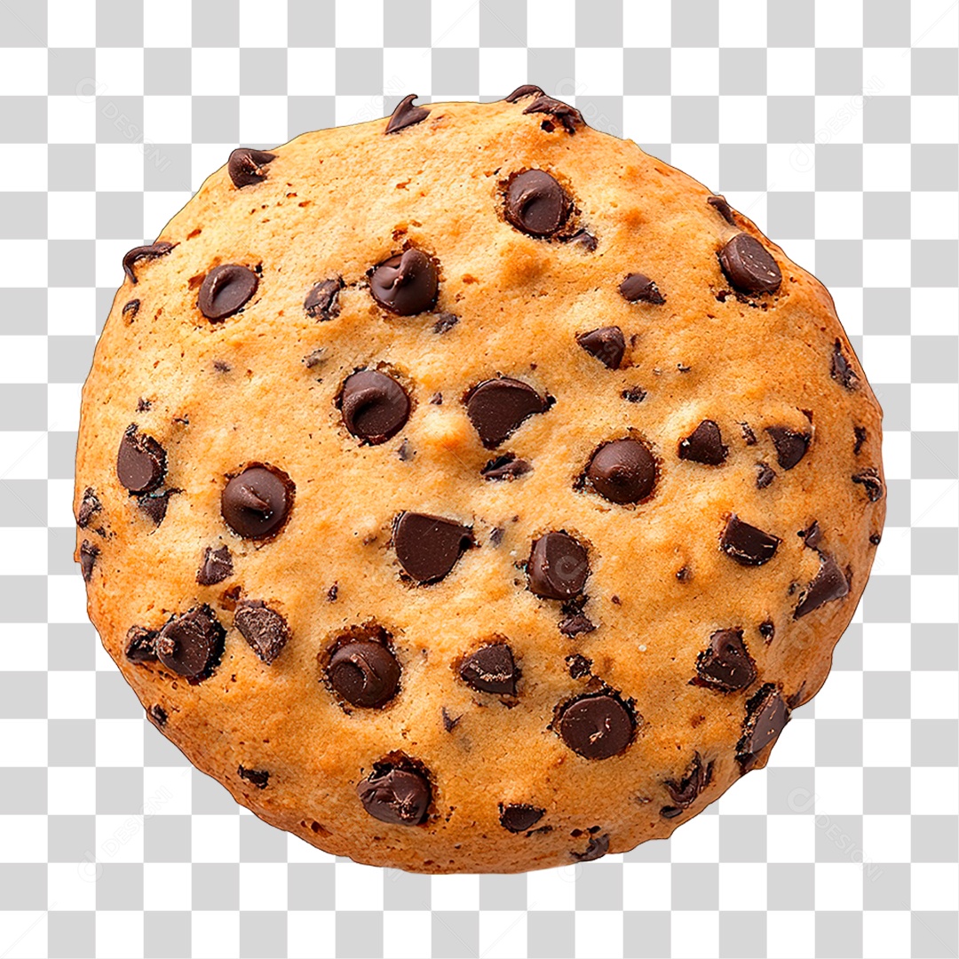 Elemento 3D Biscoito PNG Transparente