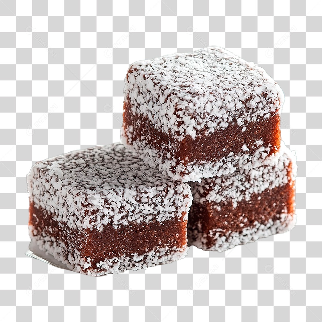 Bolo de Chocolate PNG Transparente