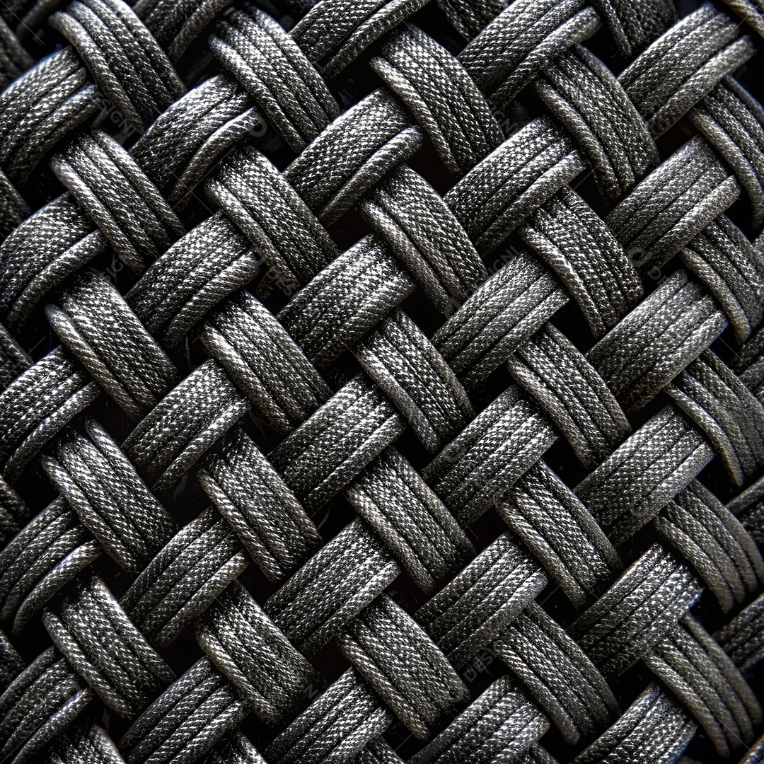 Fibras de tecido preto