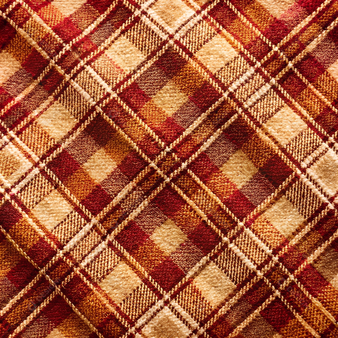 Tecido tartan xadrez