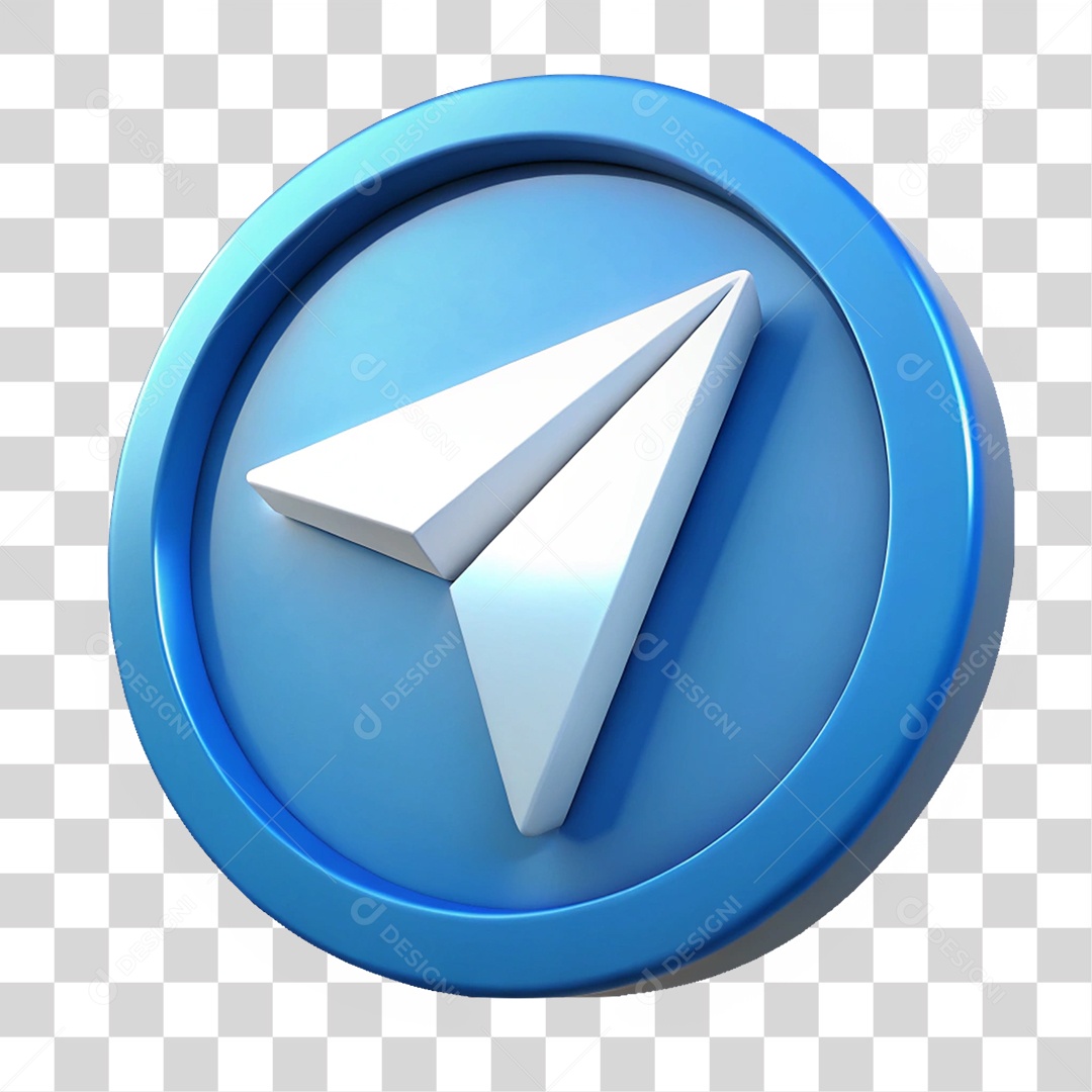 Telegram Logo PNG Transparente