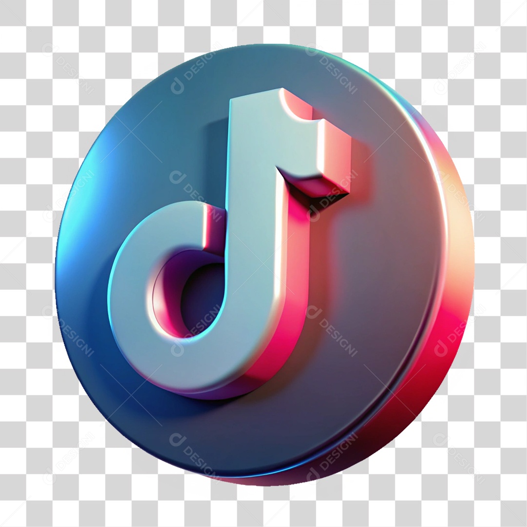 Tiktok Logo PNG Transparente