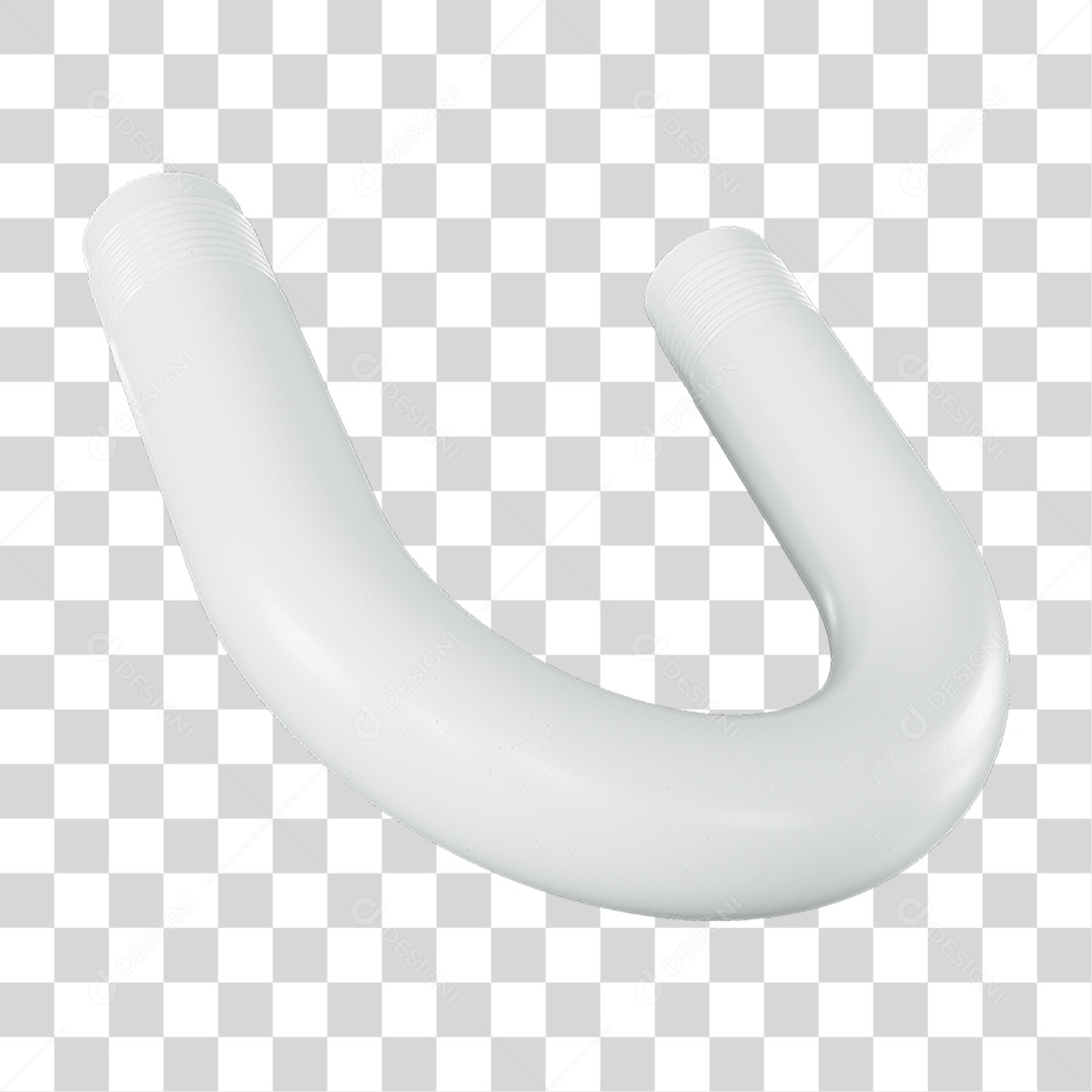 Curva Eletroduto PNG Transparente