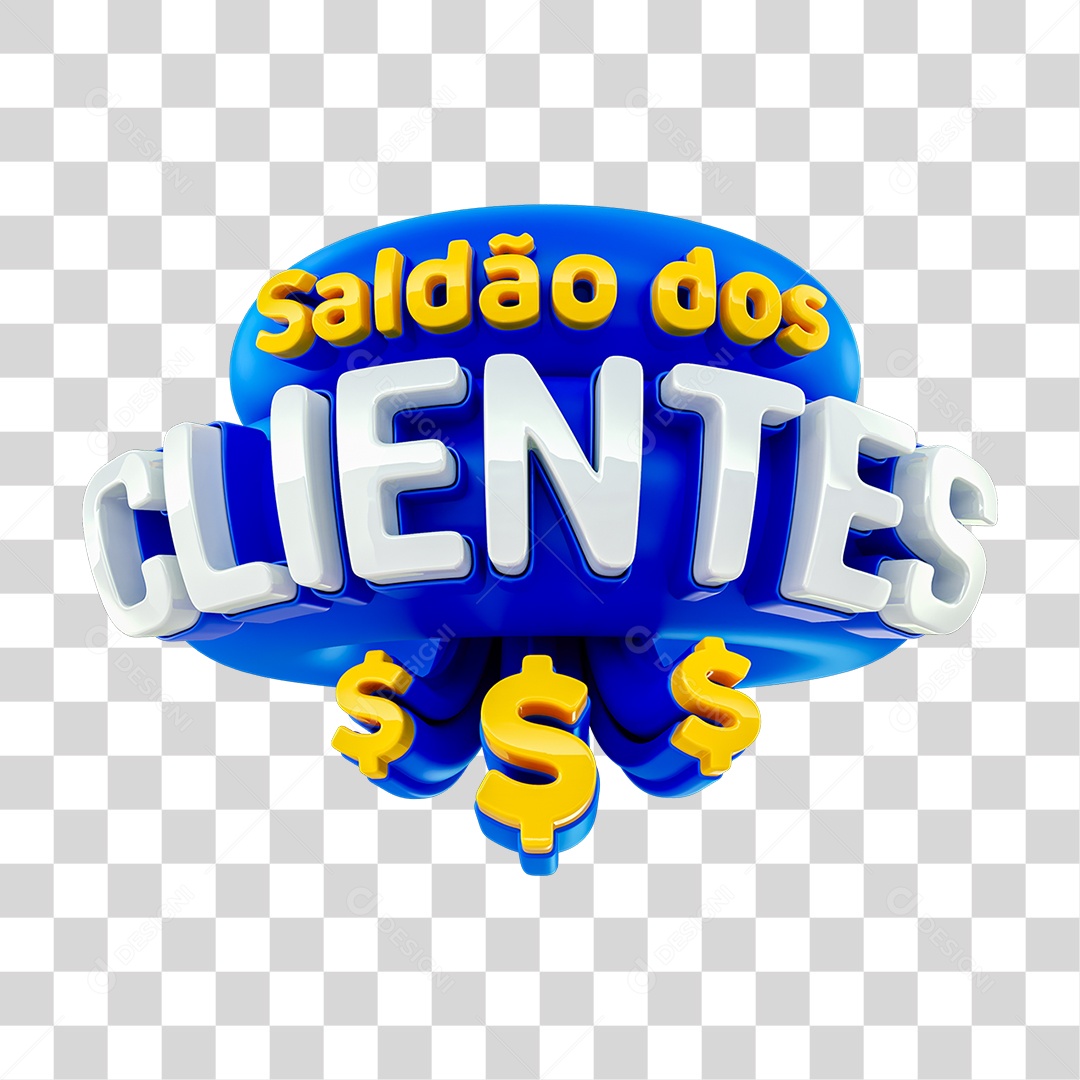 Saldão dos Clientes PNG Transparente