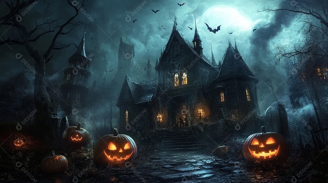 Cenário de de halloween