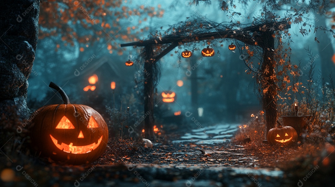 Cenário de de halloween