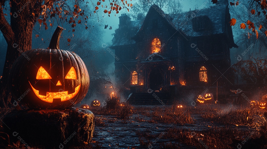 Cenário de de halloween