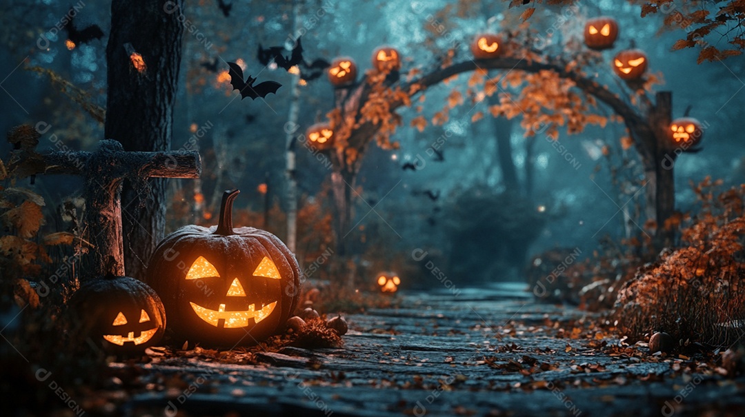 Cenário de de halloween