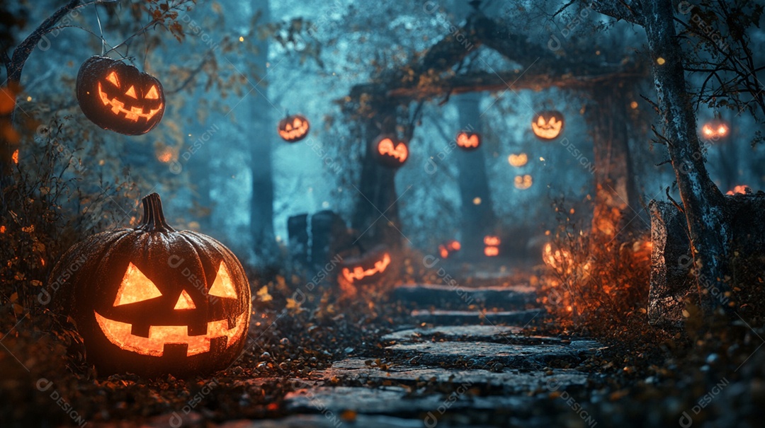 Cenário de de halloween