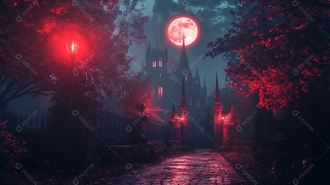 Cenário de de halloween