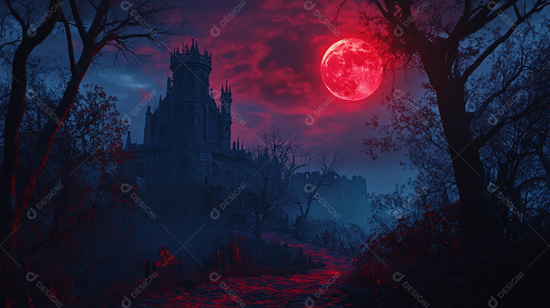 Cenário de de halloween