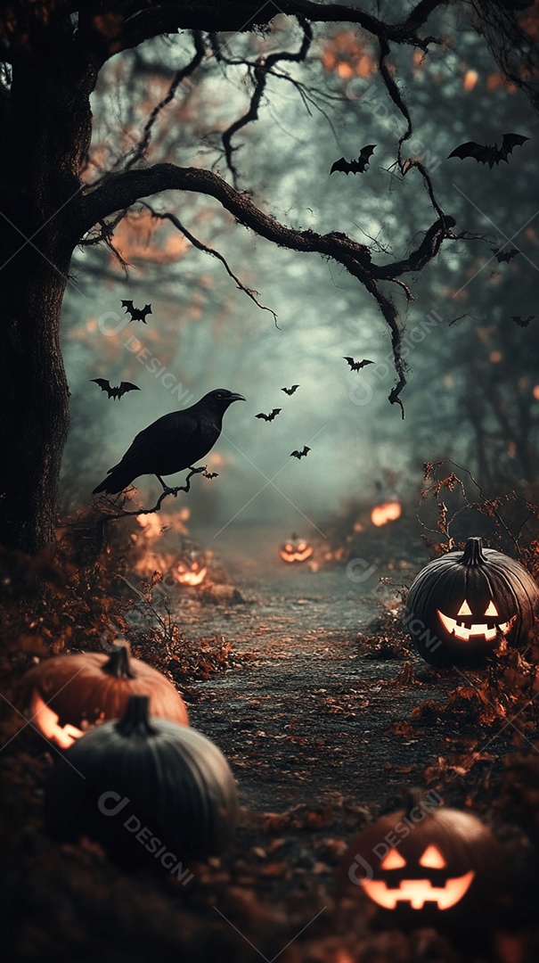 Cenário de de halloween