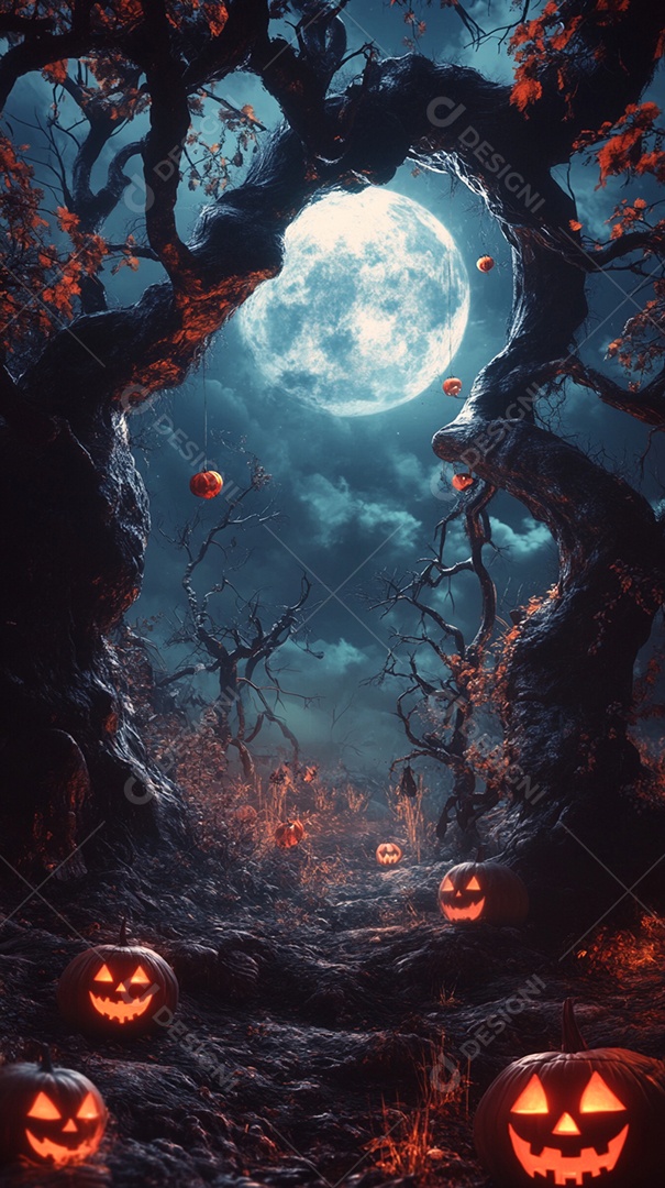 Cenário de de halloween