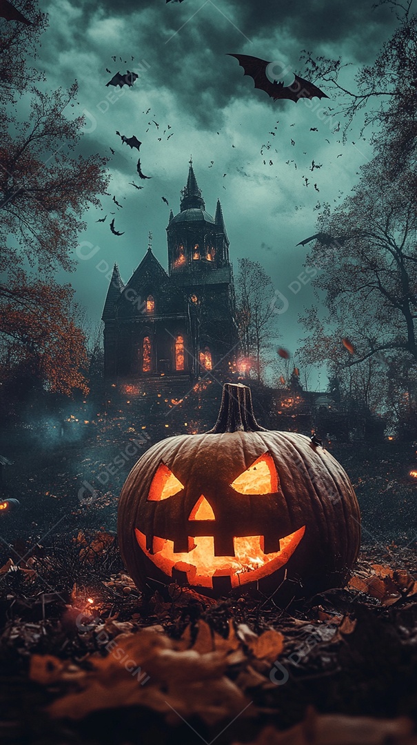 Cenário de de halloween