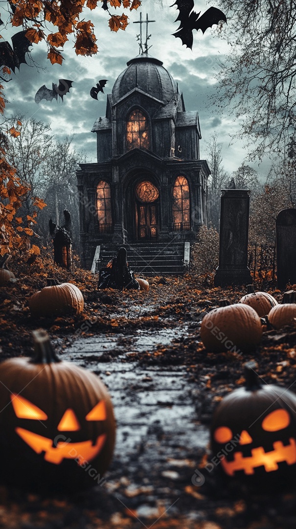 Cenário de de halloween