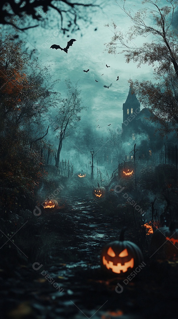 Cenário de de halloween