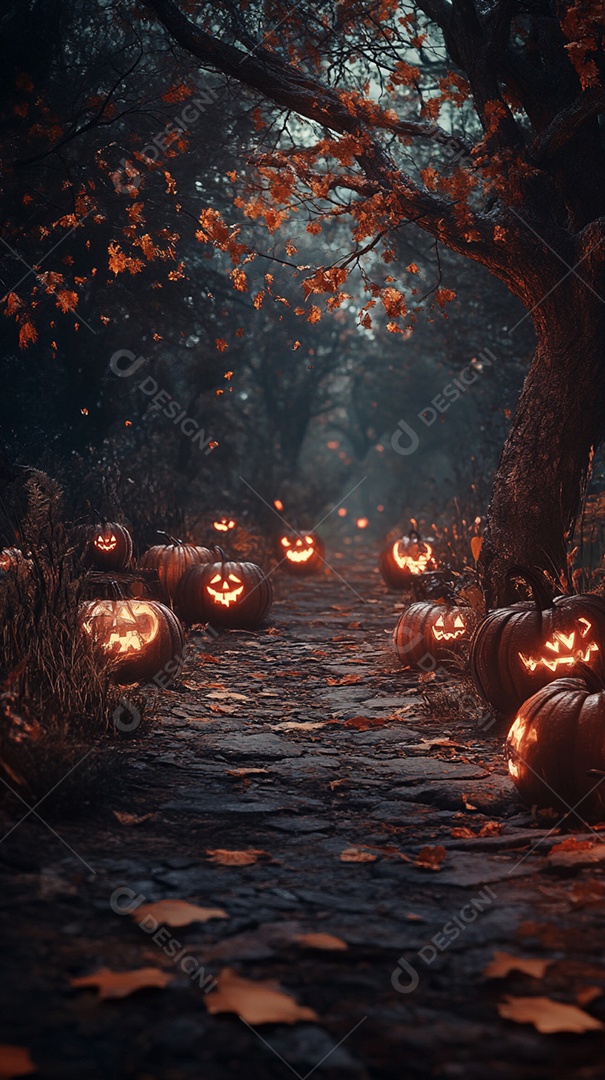 Cenário de de halloween