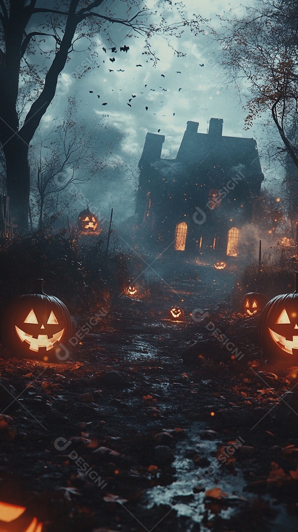 Cenário de de halloween