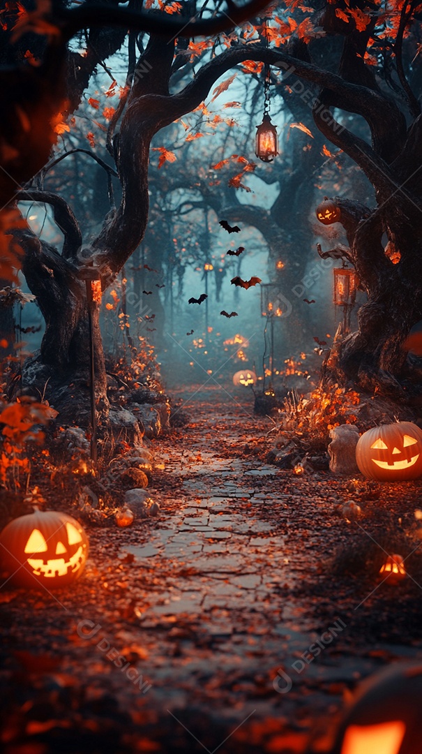 Cenário de de halloween