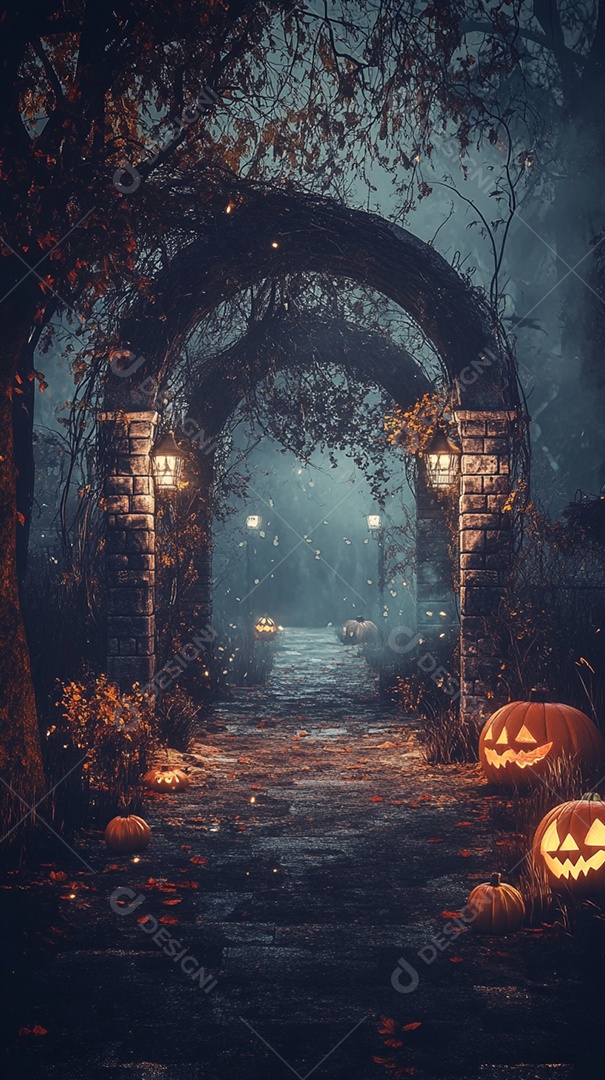 Cenário de de halloween