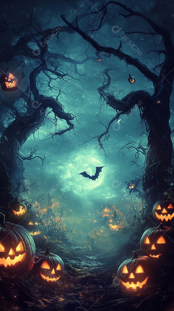 Cenário de de halloween