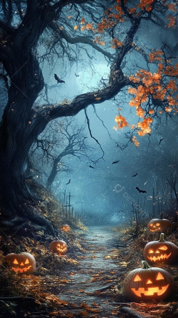 Cenário de de halloween