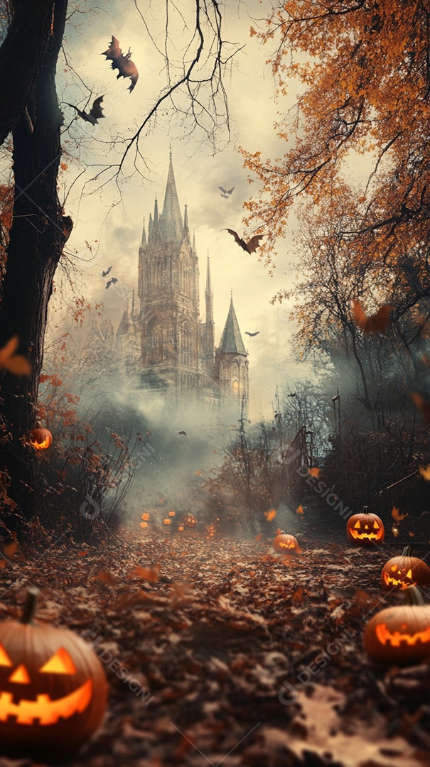 Cenário de de halloween