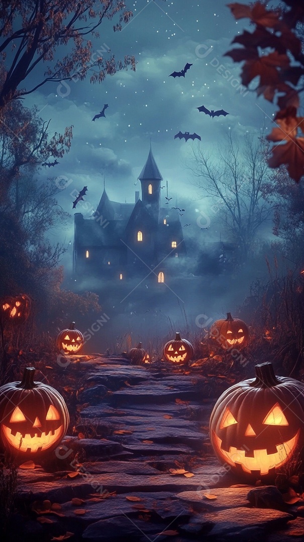 Cenário de de halloween