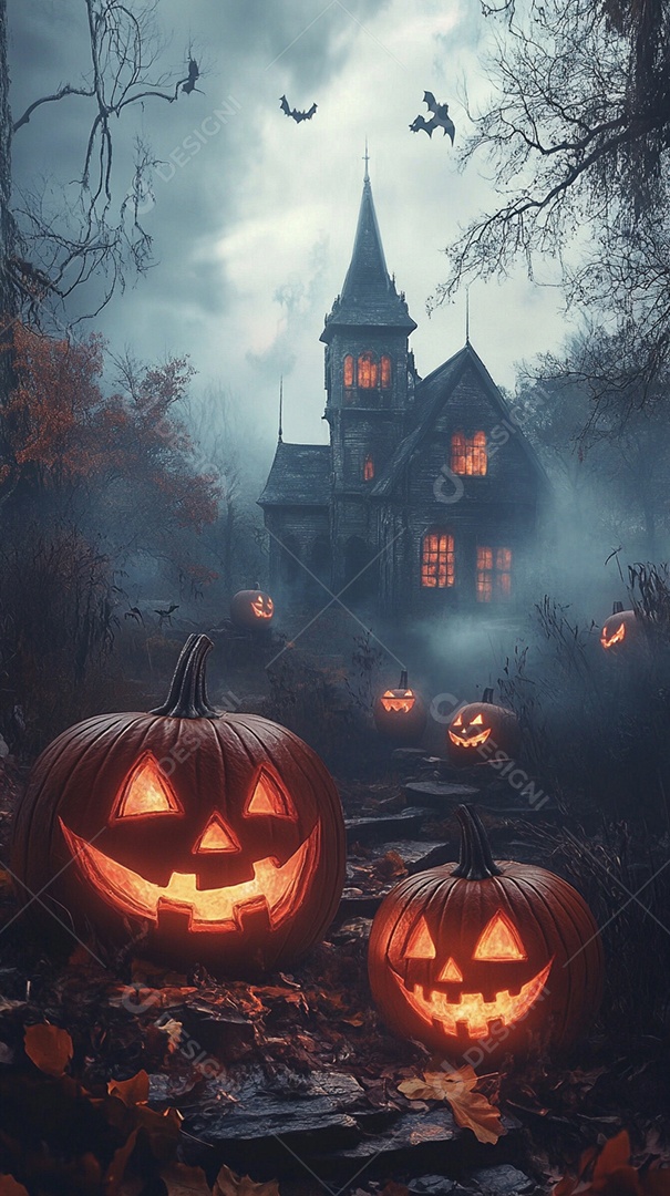 Cenário de de halloween