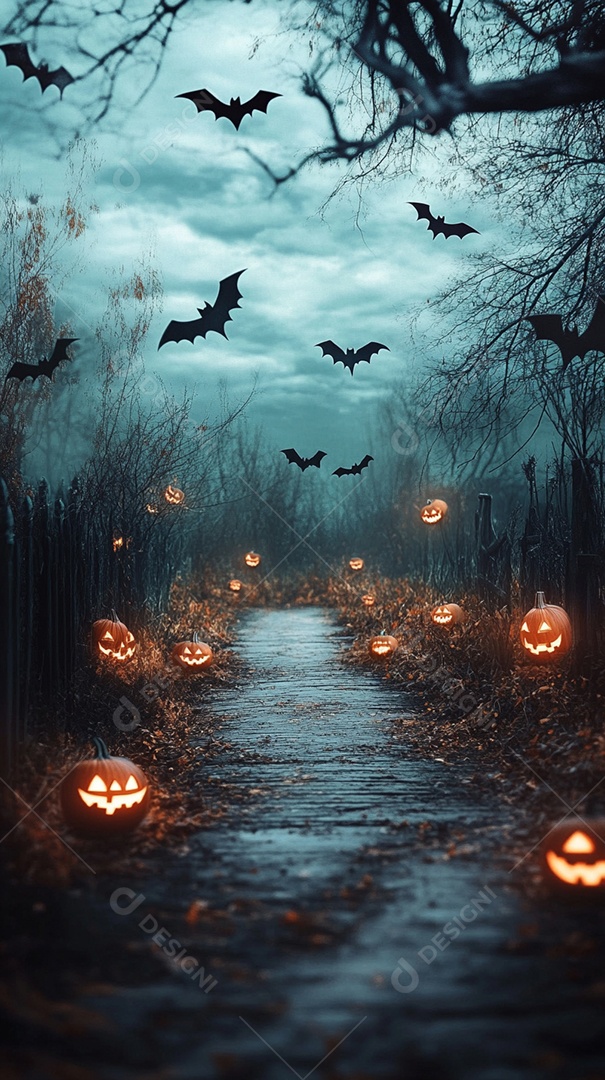 Cenário de de halloween