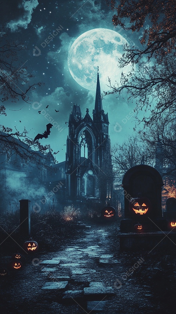 Cenário de de halloween