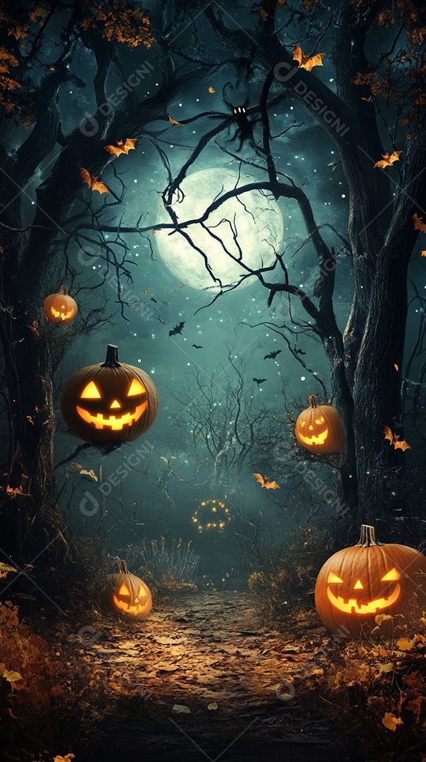 Cenário de de halloween