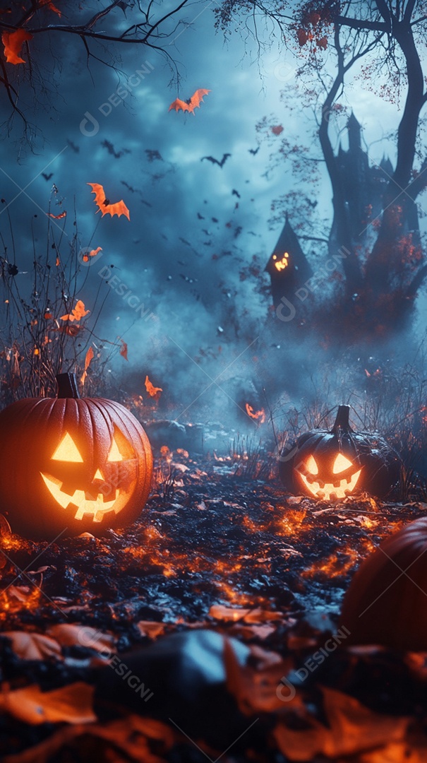 Cenário de de halloween