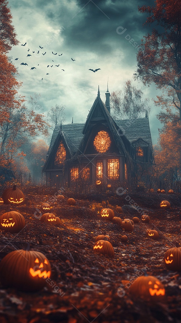 Cenário de de halloween