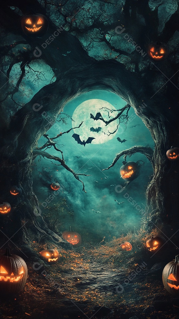 Cenário de de halloween