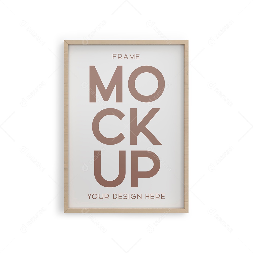 Quadro PSD Editável Mockup