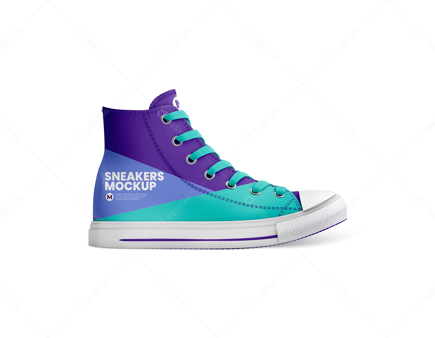 Sapato Colorido PSD Editável Mockup