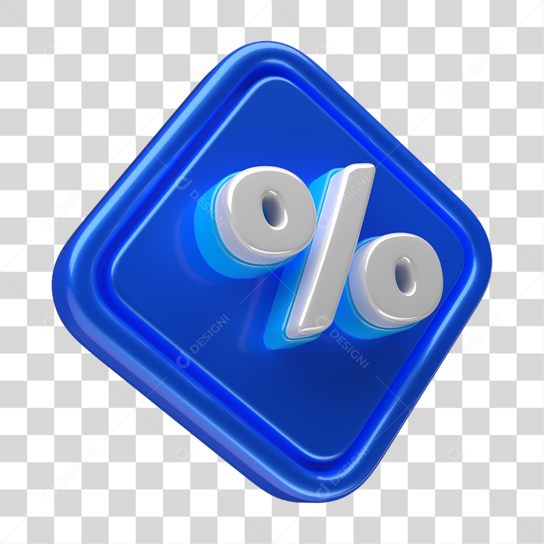 Ícone 3D Placa Símbolo Coração PNG Transparente