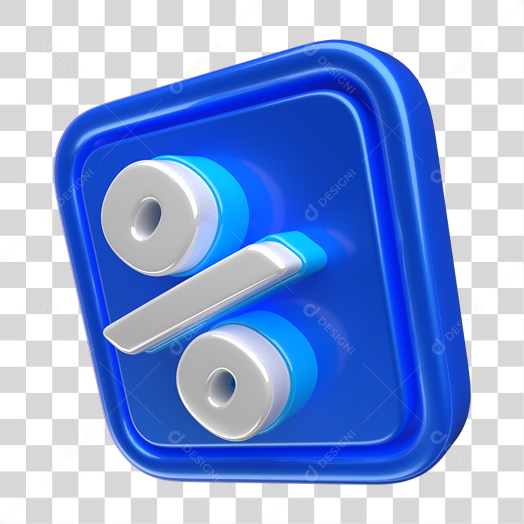 Ícone 3D Placa Símbolo Coração PNG Transparente