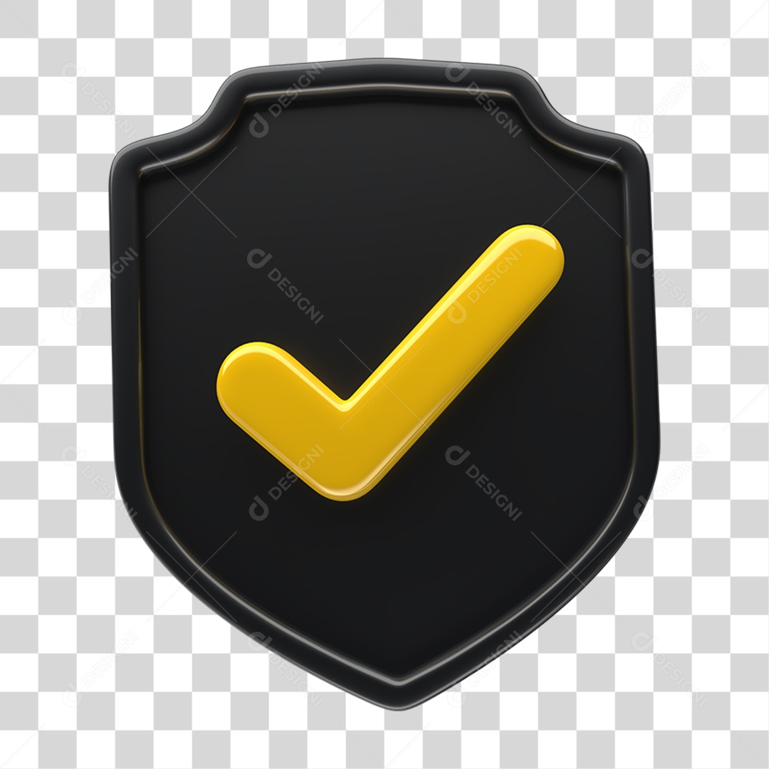 Ícone 3D Placa Símbolo Coração PNG Transparente