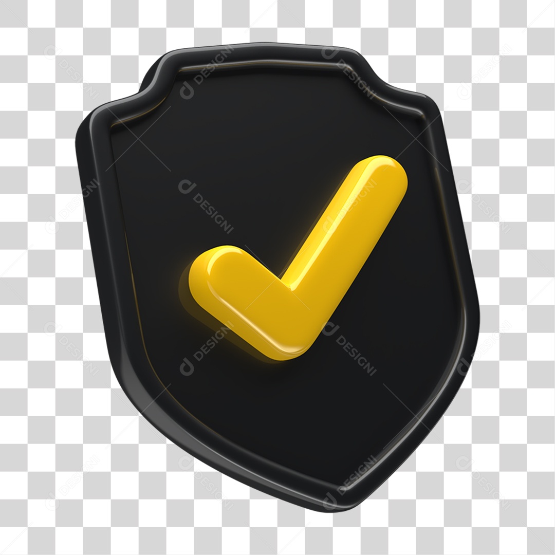 Ícone 3D Placa Símbolo Coração PNG Transparente