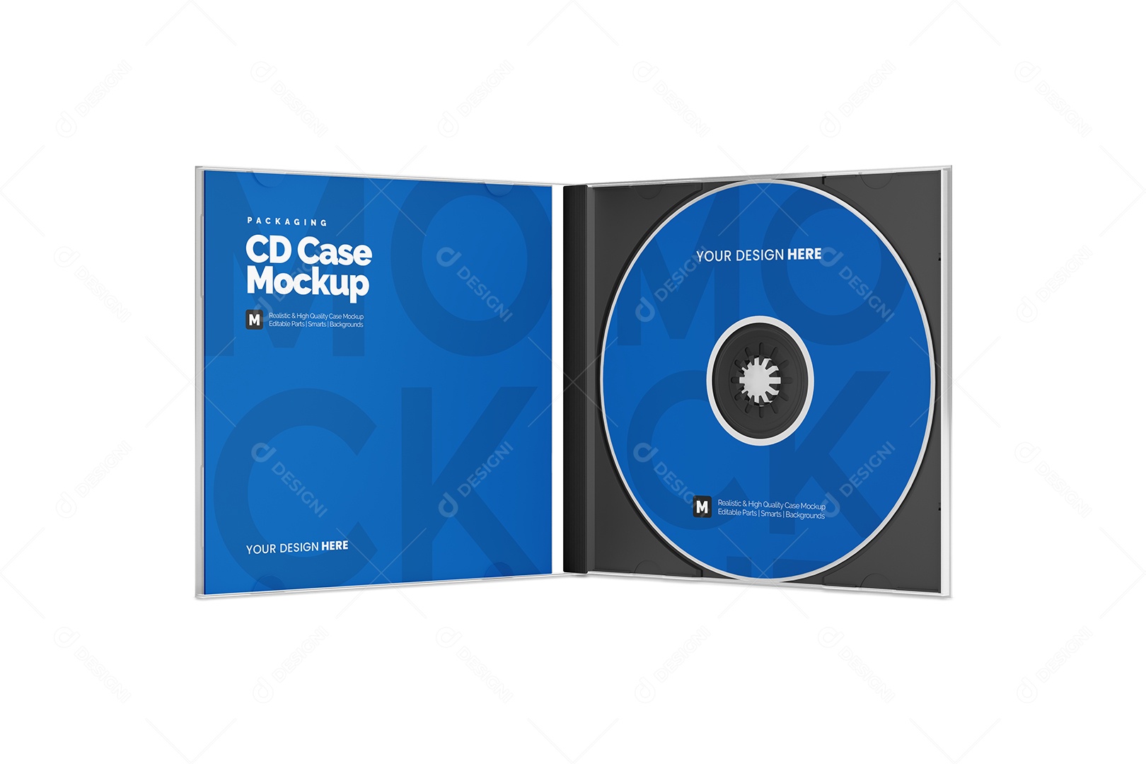 CD PSD Editável Mockup