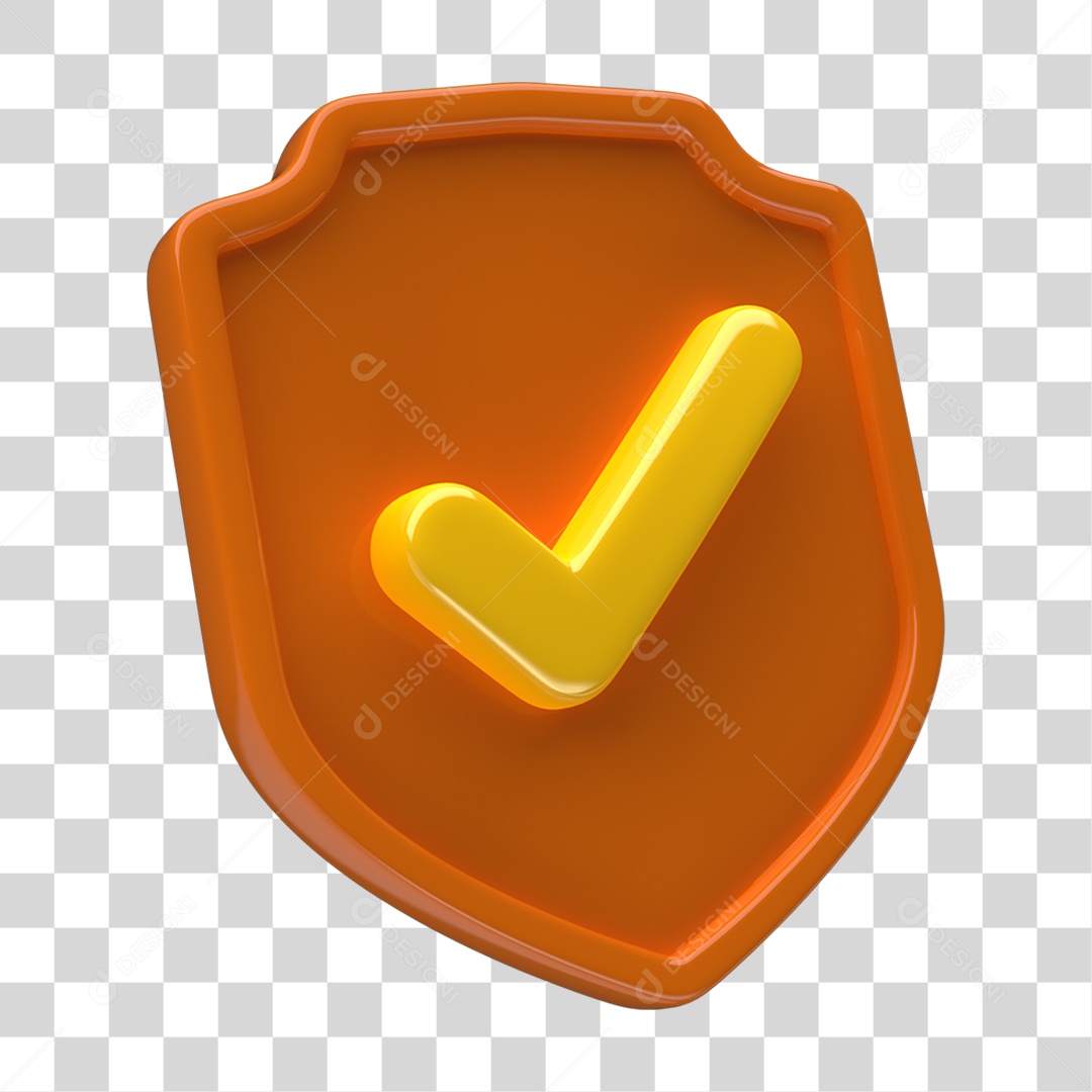 Ícone 3D Placa Símbolo PNG Transparente