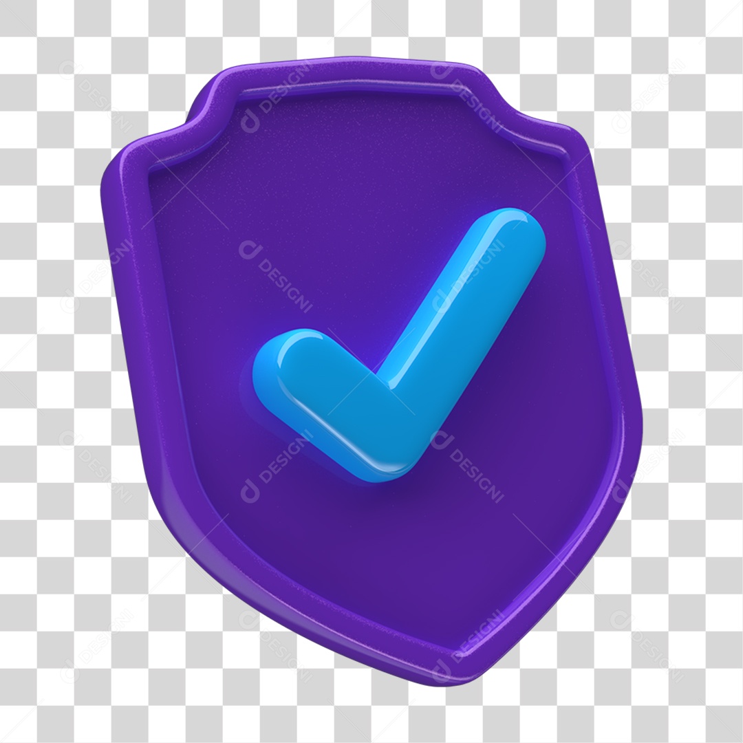 Ícone 3D Placa Símbolo PNG Transparente