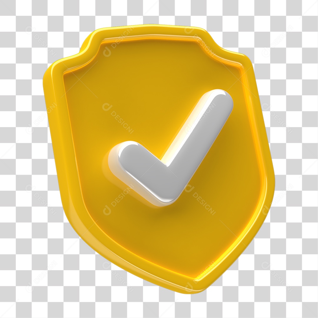 Ícone 3D Placa Símbolo PNG Transparente