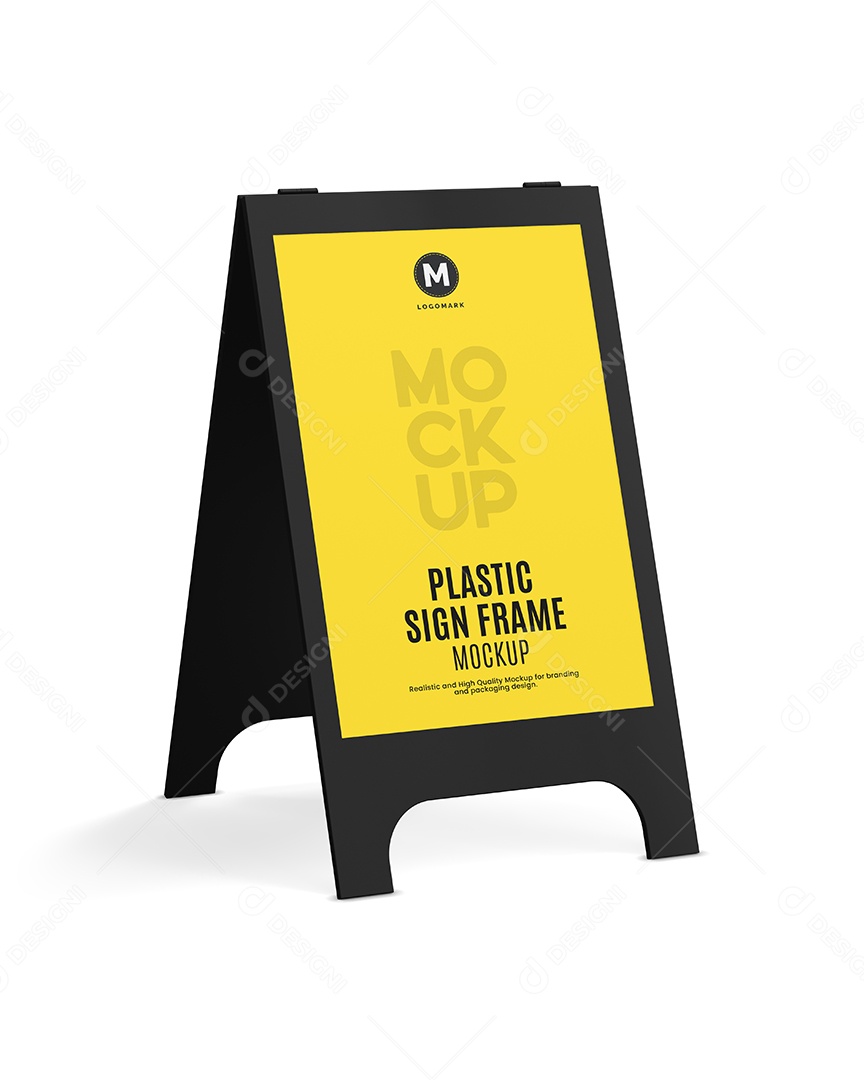 Publicidade Externa De Sinalização PSD Editável Mockup