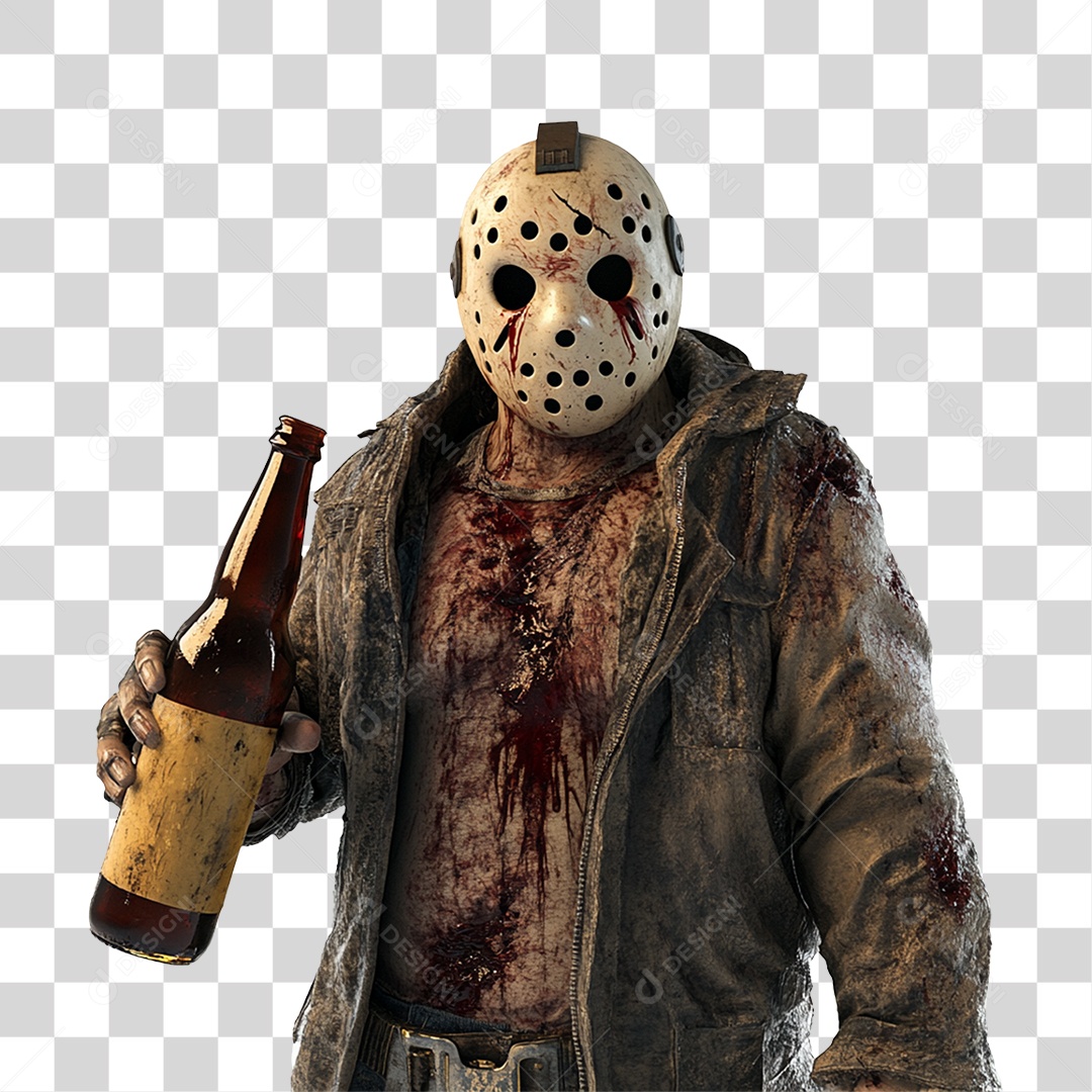 Jason Sexta-Feira 13 Dia das Bruxas PNG Transparente